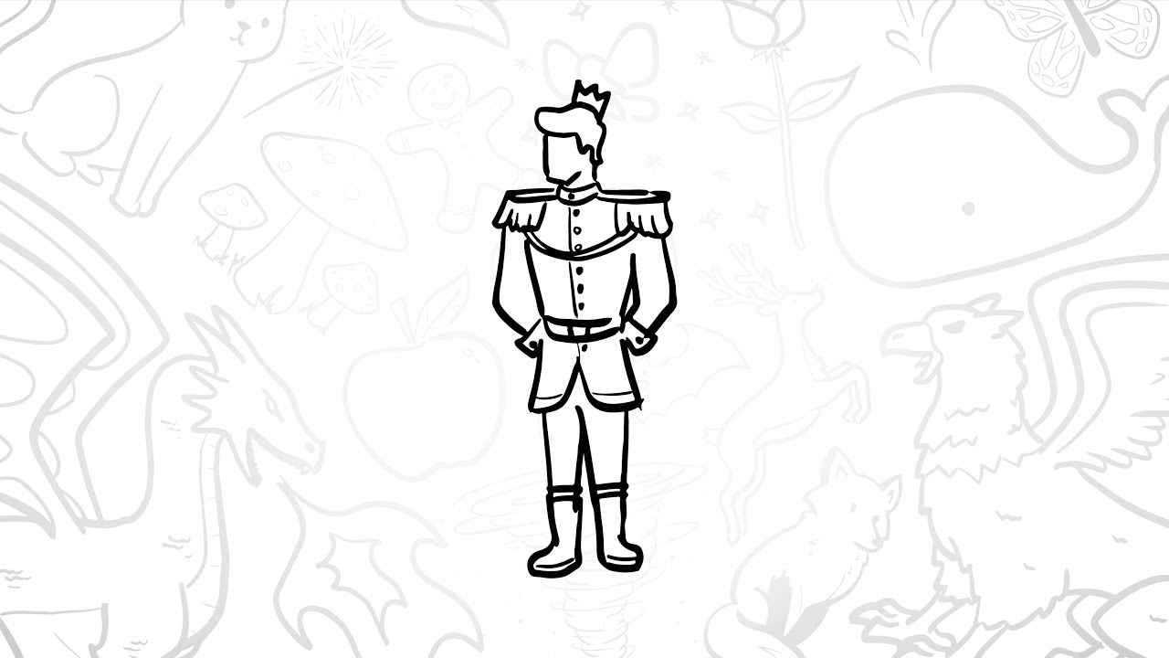 🤴 How to Draw a Simple Prince | Step-by-Step Lesson 🏰