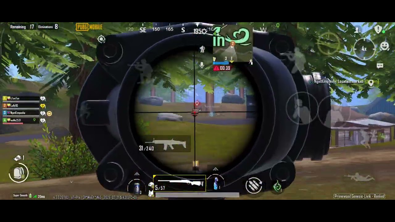 ပစ်ချက်ကိုရှိုး😅 #pubgmobile #foryou #funnyvideo #fypシ 
