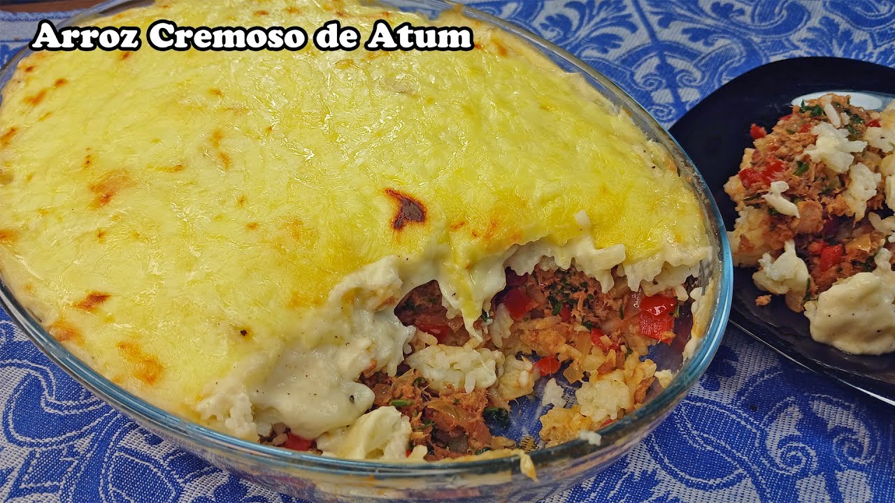 Arroz Cremoso de Atum &ndash; Simples, R&aacute;pido e Cheio de Sabor!