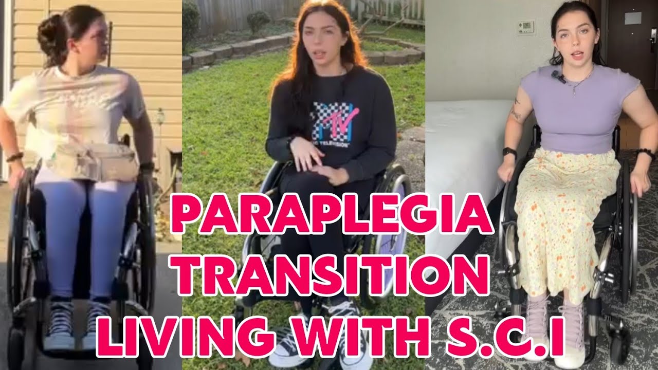 Paraplegic lady adaptive wheelchair user | Life transition activities