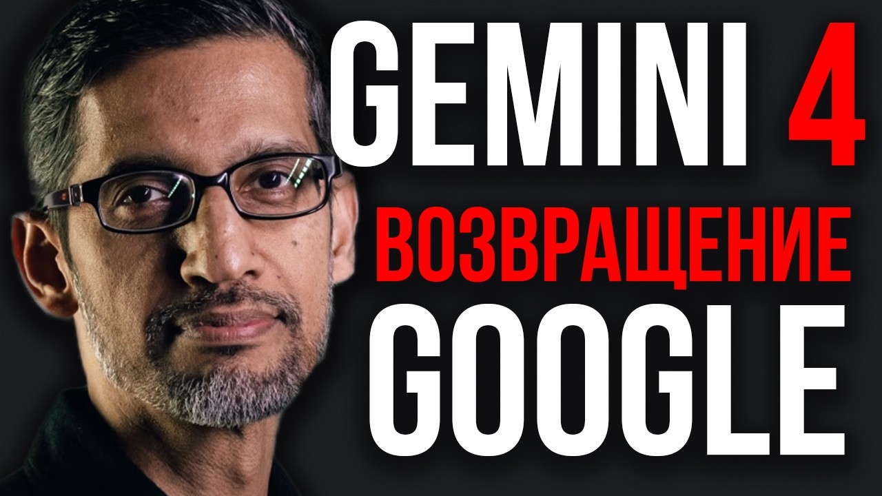 Google Выпускает Монстра! Выход Gemini 4 Подтвержден! Масштабная Перестройка Google! Удар по OpenAI