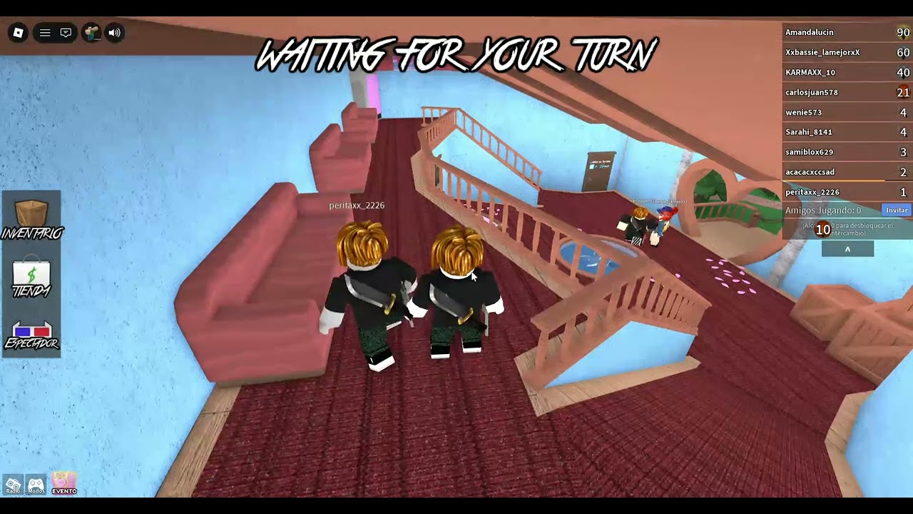 JUGANDO MM2