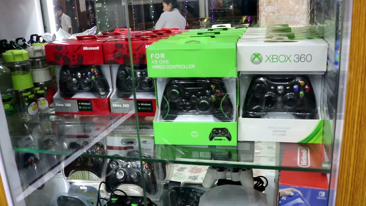 video game store playstation xbox consoles shops in bishal bazaar new road mall kathmandu Nepal ps5