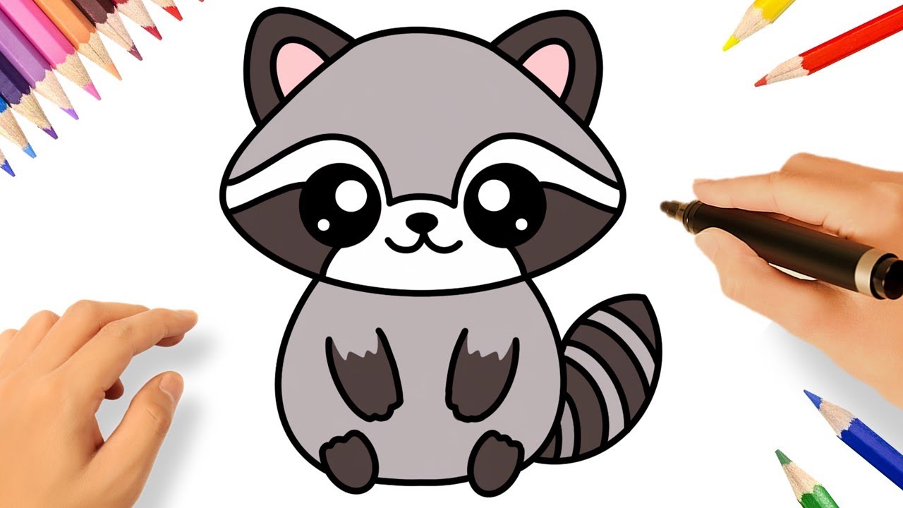 COMMENT DESSINER UN RATON LAVEUR