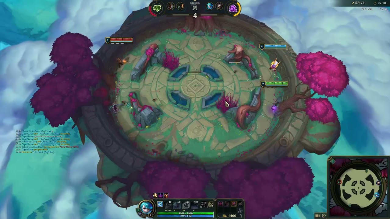 Bloodletters Curse Gwen snips the competition | LOL Arena