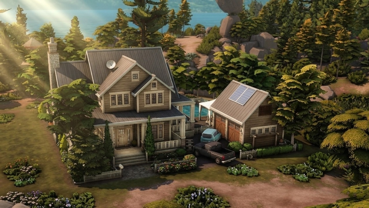 Американская мечта - The Sims 4 Покадровая съемка