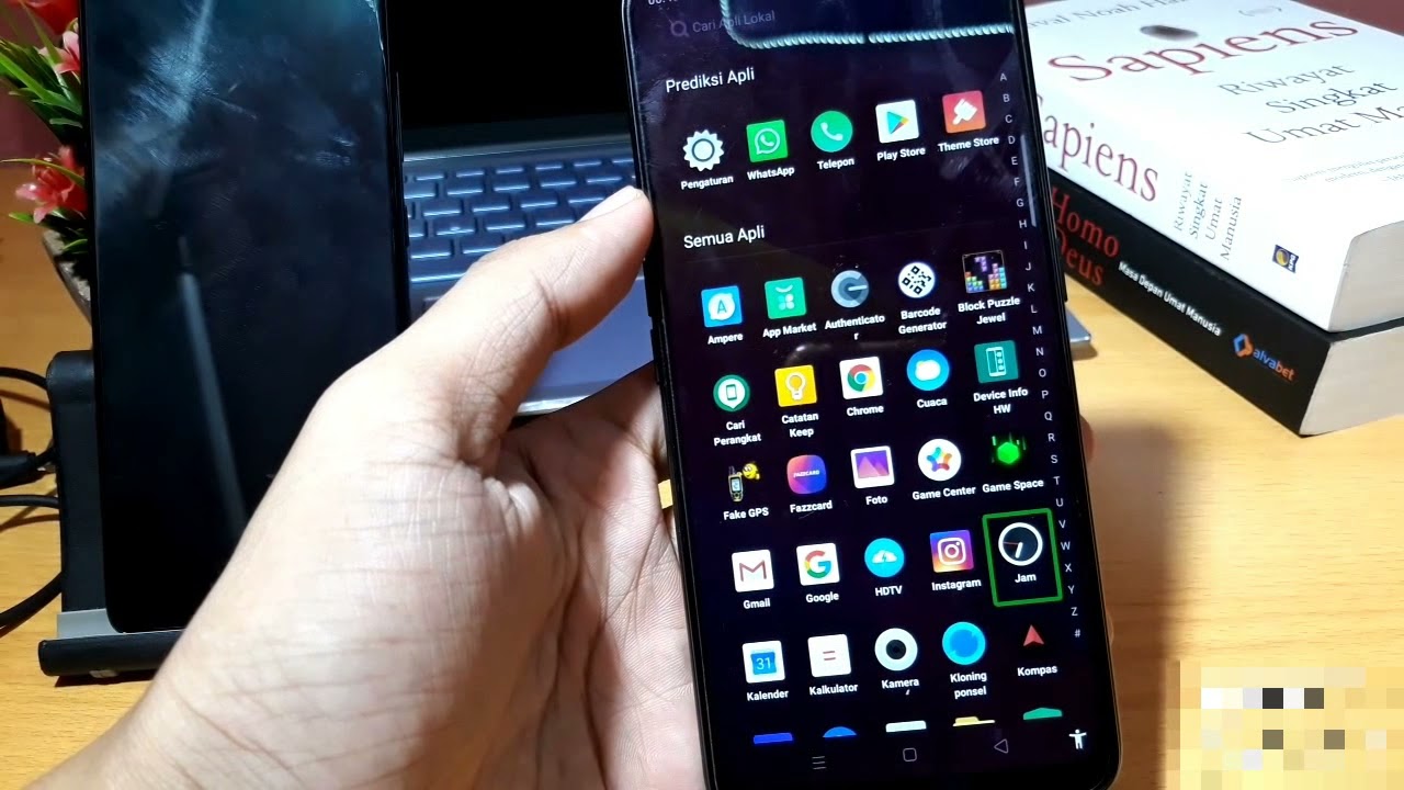 Cara menghilangkan kotak hijau di hp oppo