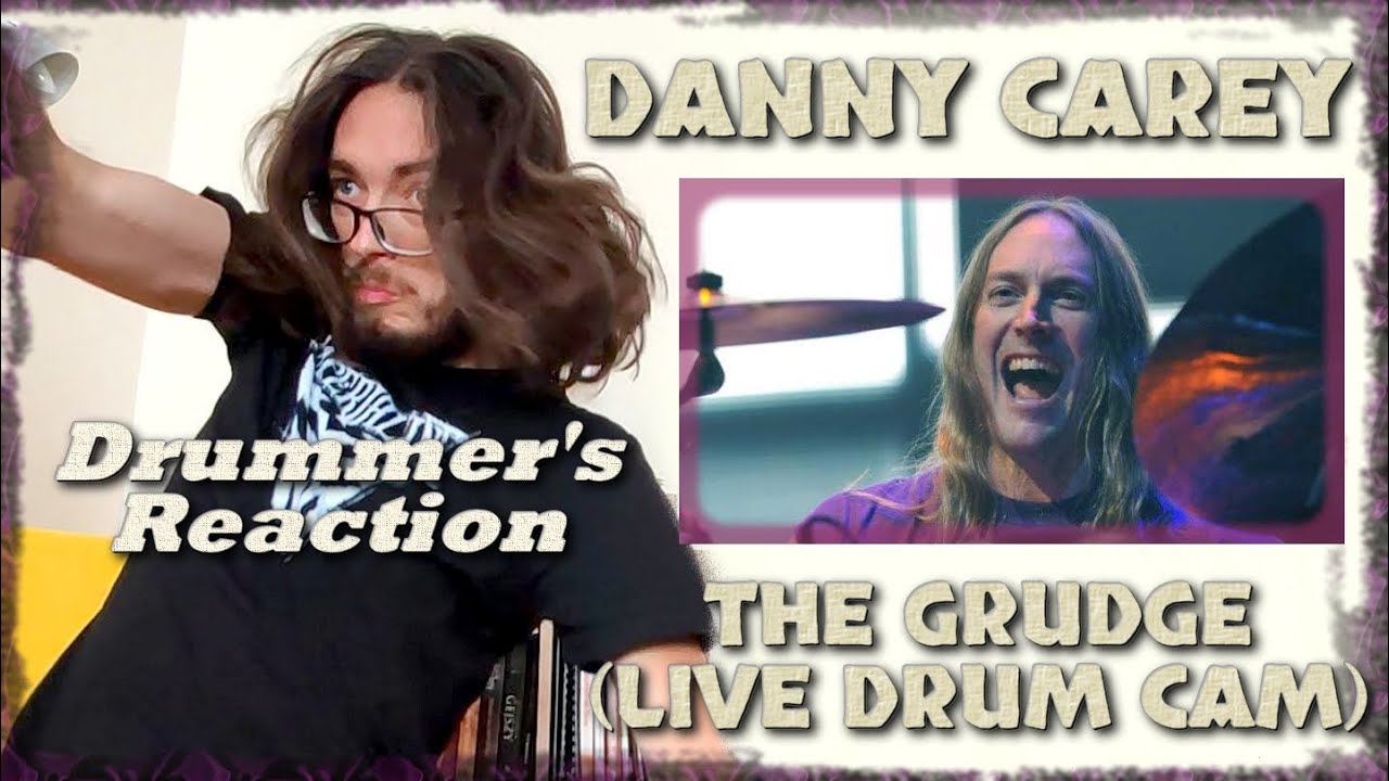 Octopus, bro! | DANNY CAREY - THE GRUDGE (Drum Cam) | Metal Drummer Reacts