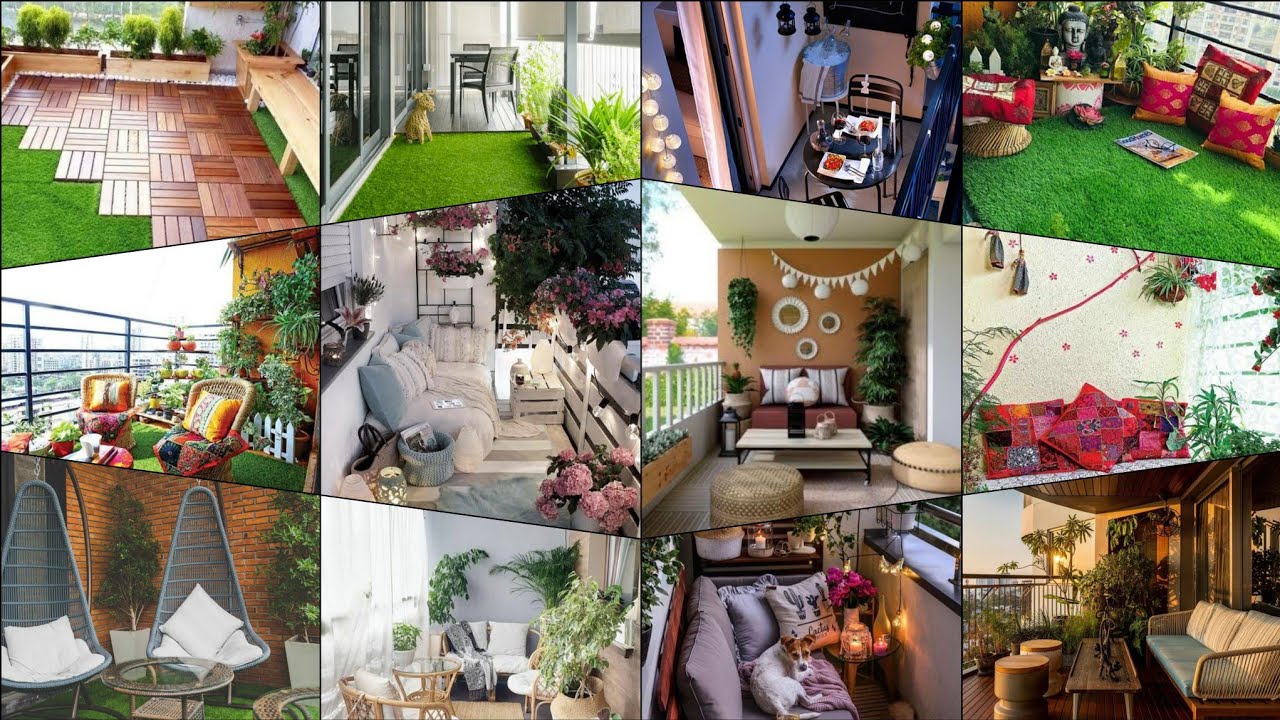 Balcony decoration idea || Balcony gardening II modern balcony design