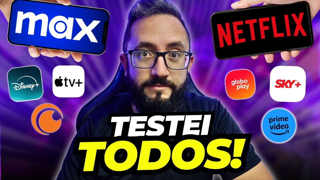 QUAIS AINDA VALEM A PENA? Guia dos Streamings 2025!
