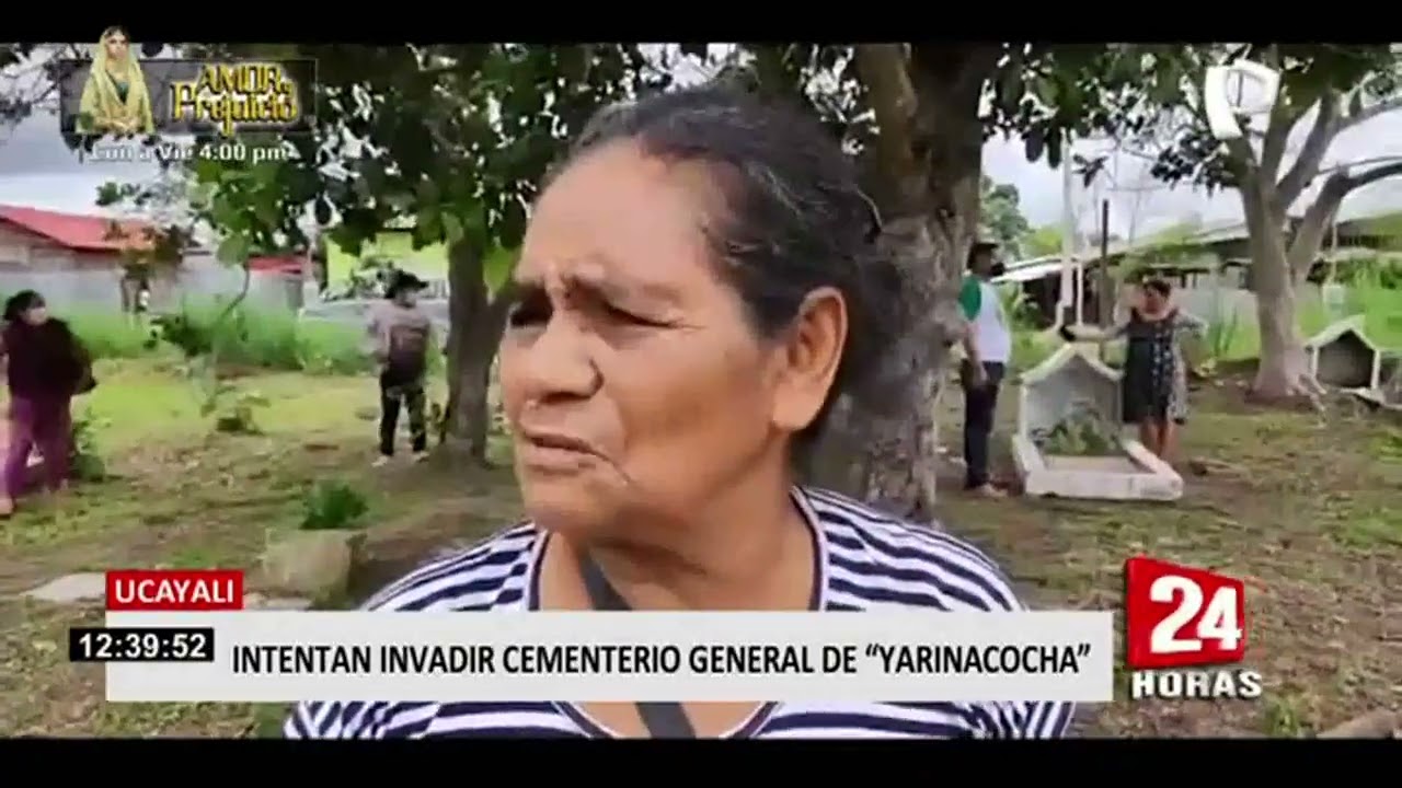 Ucayali: Sujetos trataron de invadir cementerio