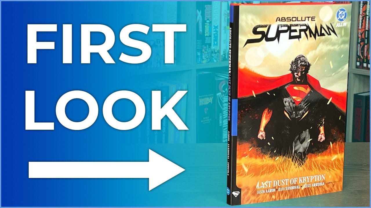 Absolute Superman Vol. 1: Last Dust of Krypton HC Overview | Jason Aaron & Rafa Sandoval