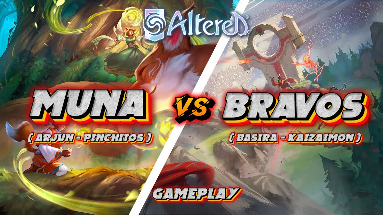 ALTERED TCG - ARJUN (Muna) contra: BASIRA (Bravos) | Facción Versus