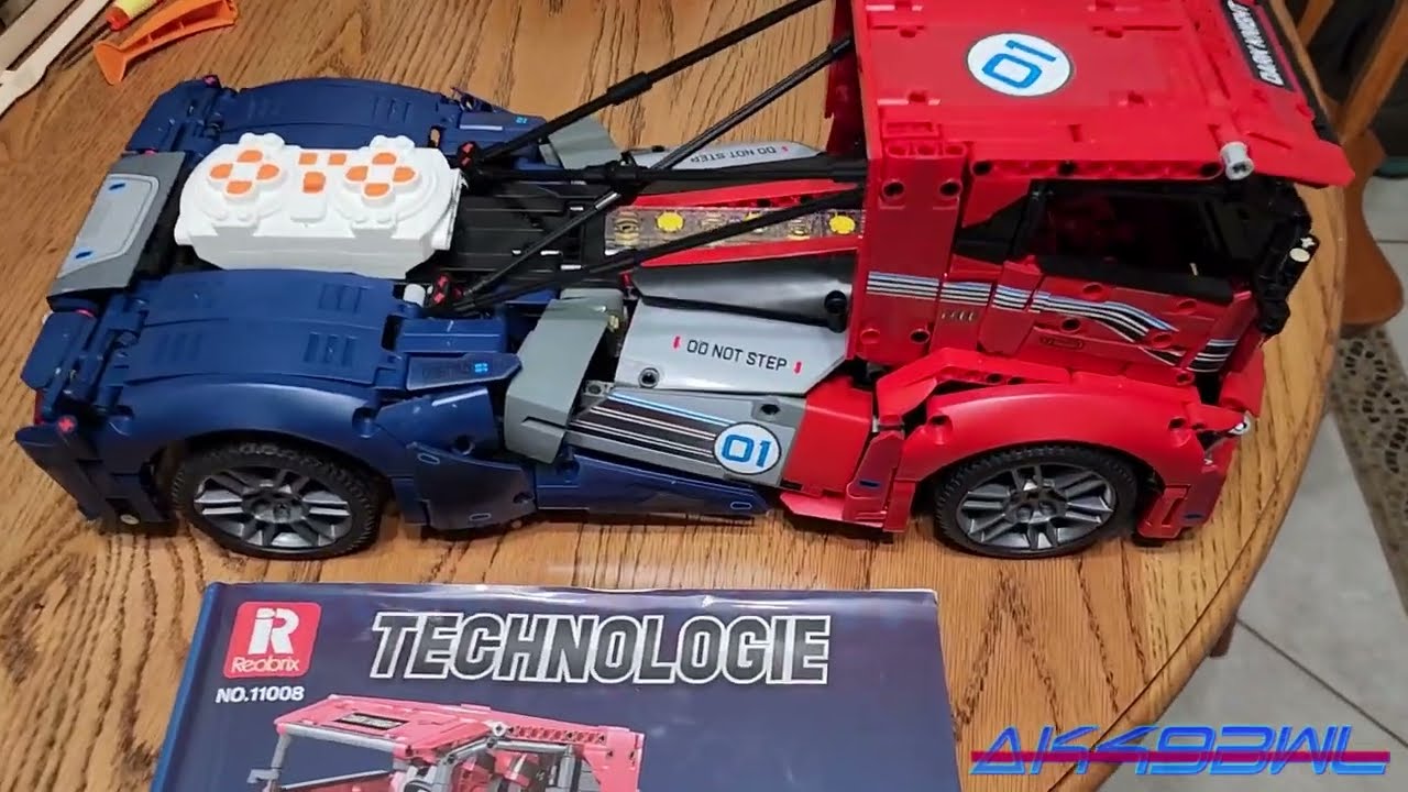 Reobrix Technologie (Lego Technics) Build + Time Lapse