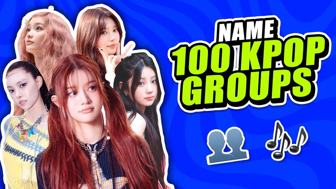 NAME THESE 100 KPOP GROUPS | KPOP QUIZ
