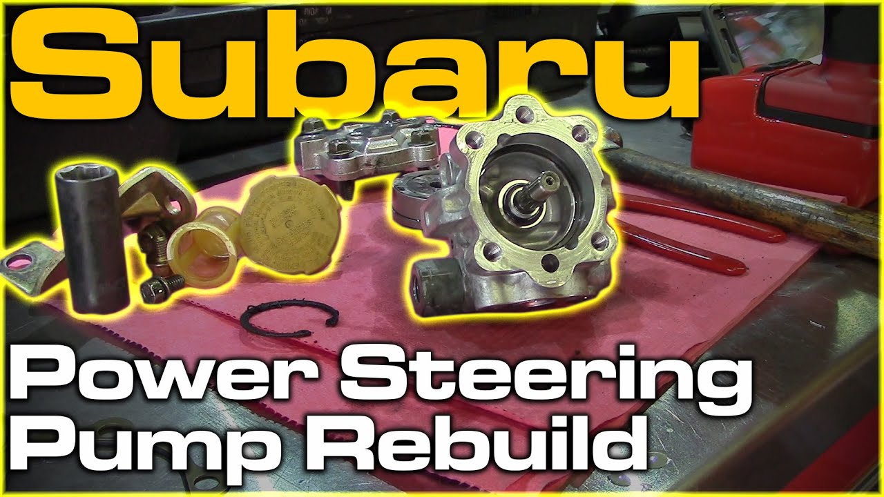 Subaru Power Steering Pump Rebuild