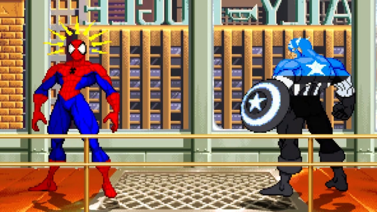 Spider‑Man vs Symbiote Captain America | The Web‑Slinger Against the Corrupted Super‑Soldier