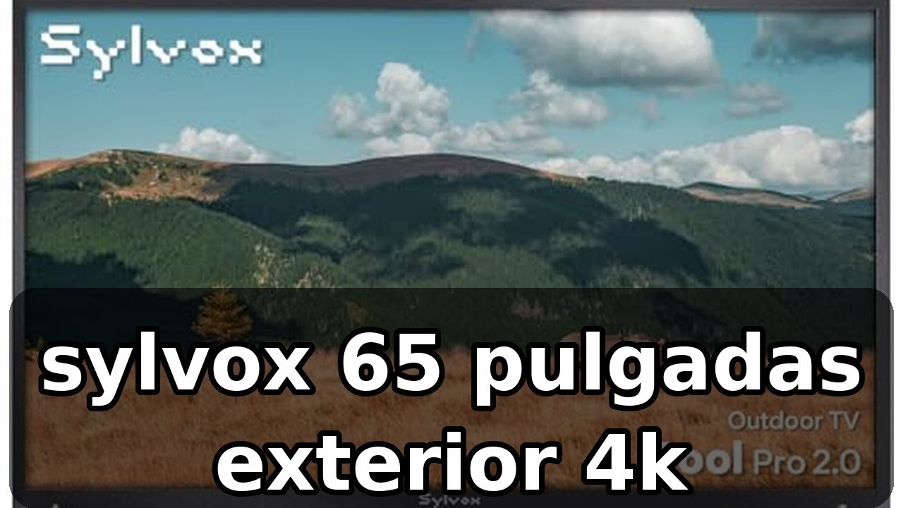 Review completa del SYLVOX 65 pulgadas Televisor Exterior Pool Pro 2.0: 4K y IP55