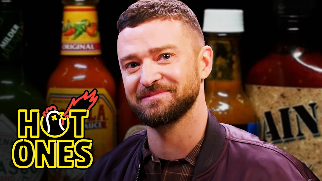 Justin Timberlake Cries a River While Eating Spicy Wings | Hot Ones