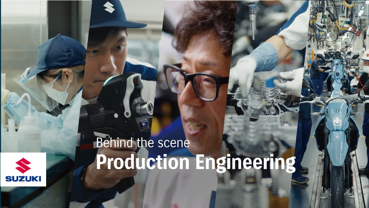 DR-Z4S/SM & GSX-R1000/R Behind-the-Scenes Production Engineering - Trailer |  Suzuki
