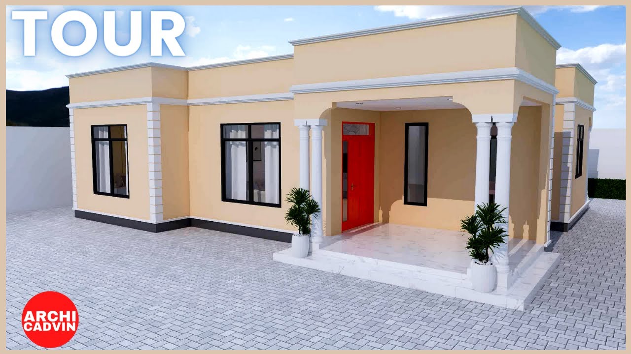 12 m x 11 m LA MAISON DE RÊVE || MAISON MODERNE || THE DREAM HOUSE #housetour