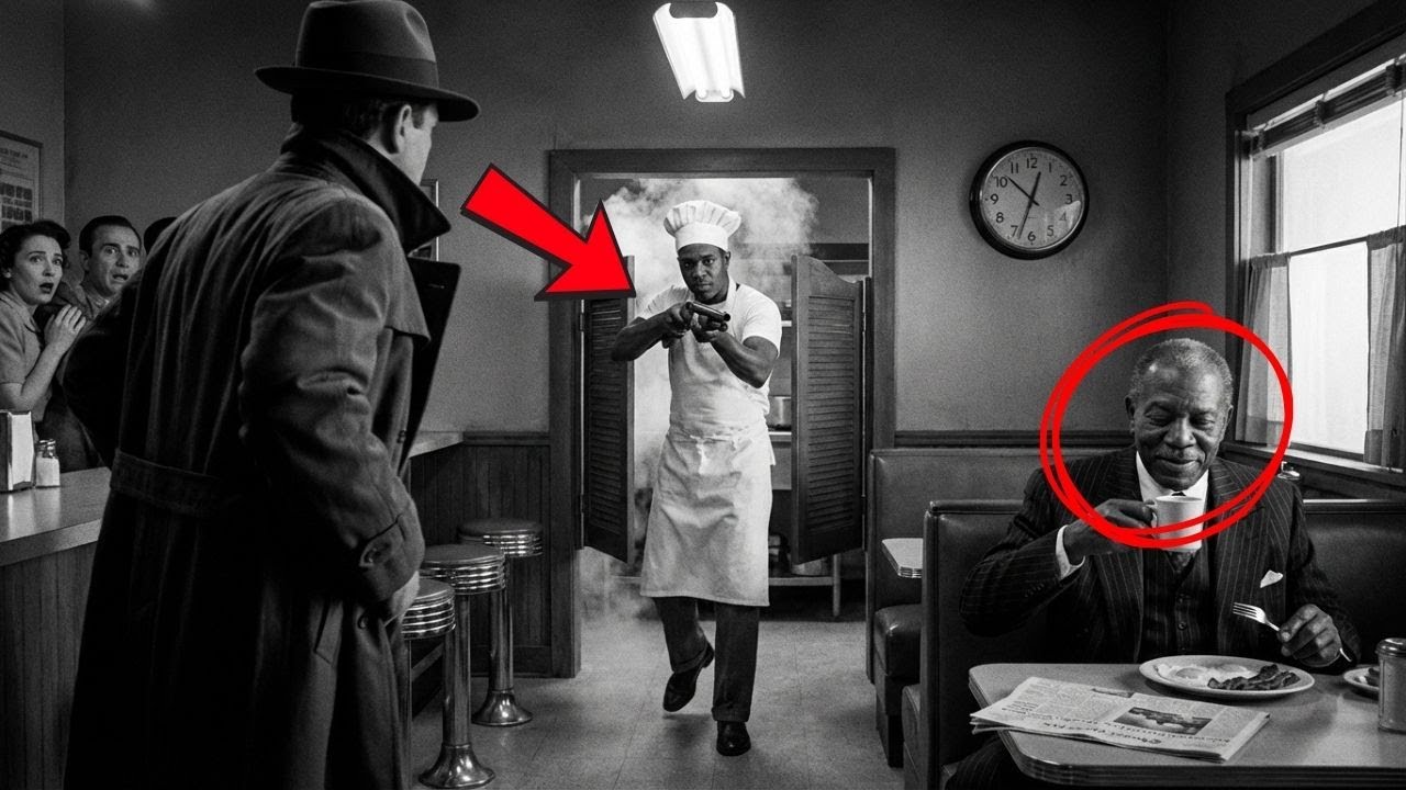 6 Armed Men Surrounded Bumpy at Breakfast—He Kept Eating and Said:'I've Got 13 Guns.YOU'RE Surroundd