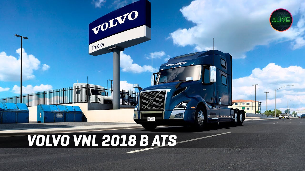 НОВЫЙ ГРУЗОВИК В #ATS - VOLVO VNL 2018