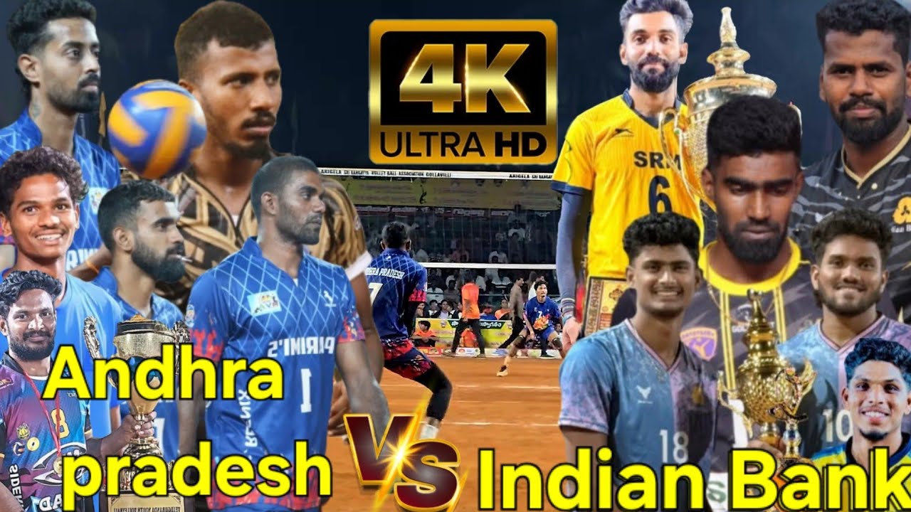 Set - 3 | Andhra Pradesh 🆚️ Indian Bank | Gollavilli, All India Invitation Volleyball Tournament |