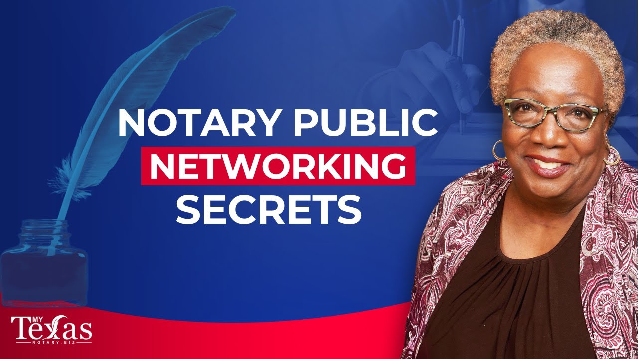Notary Networking Secrets: Build Strong Relationships & Grow Your Business