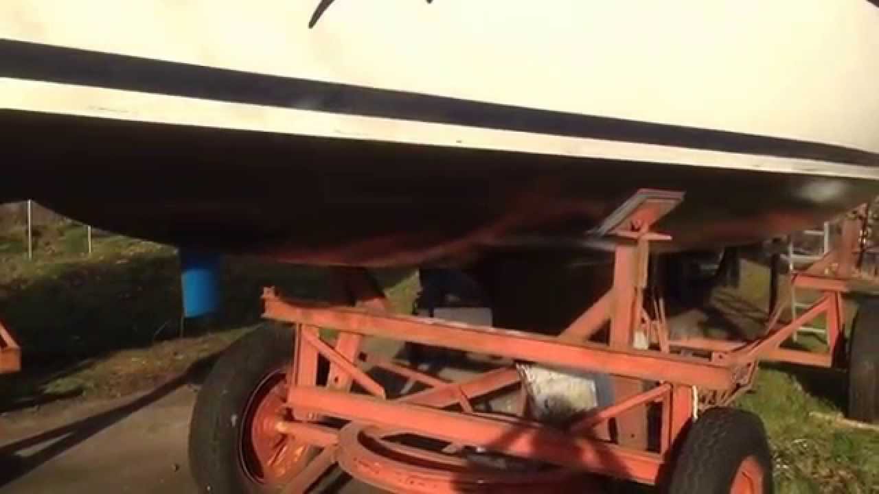 Dufour 29 Unterwasserschiff neu aufgebaut Antifouling Epoxy Sealer Segelyacht