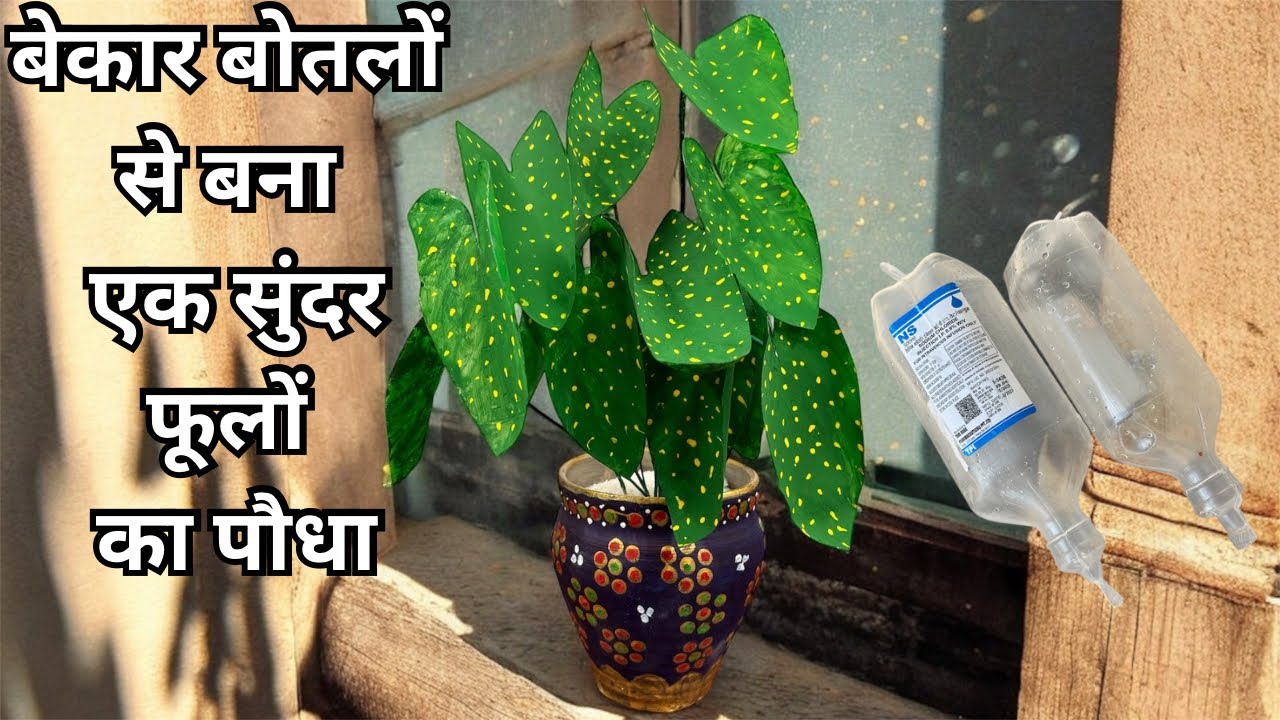 Beautiful idea || How to make artificial plant for home decoration || NS bottle crafts ideas 