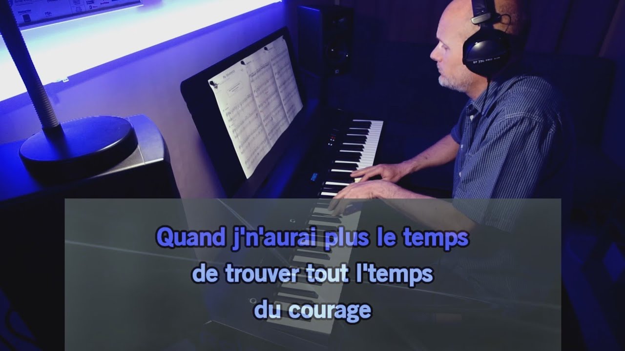 Véronique Sanson - Ma révérence - Piano - KARAOKE