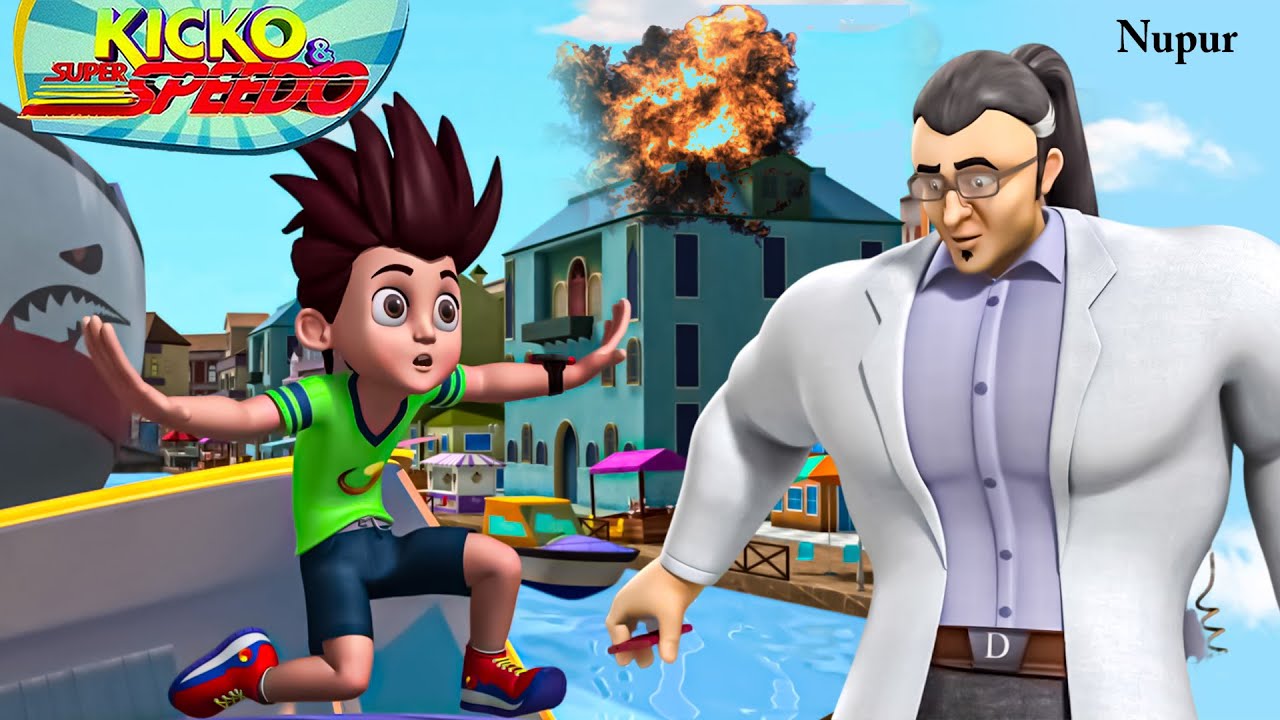 Dr Virus का Attack | Kicko And Super Speedo | Best Cartoon for Kids In Hindi | Most Popular Cartoon