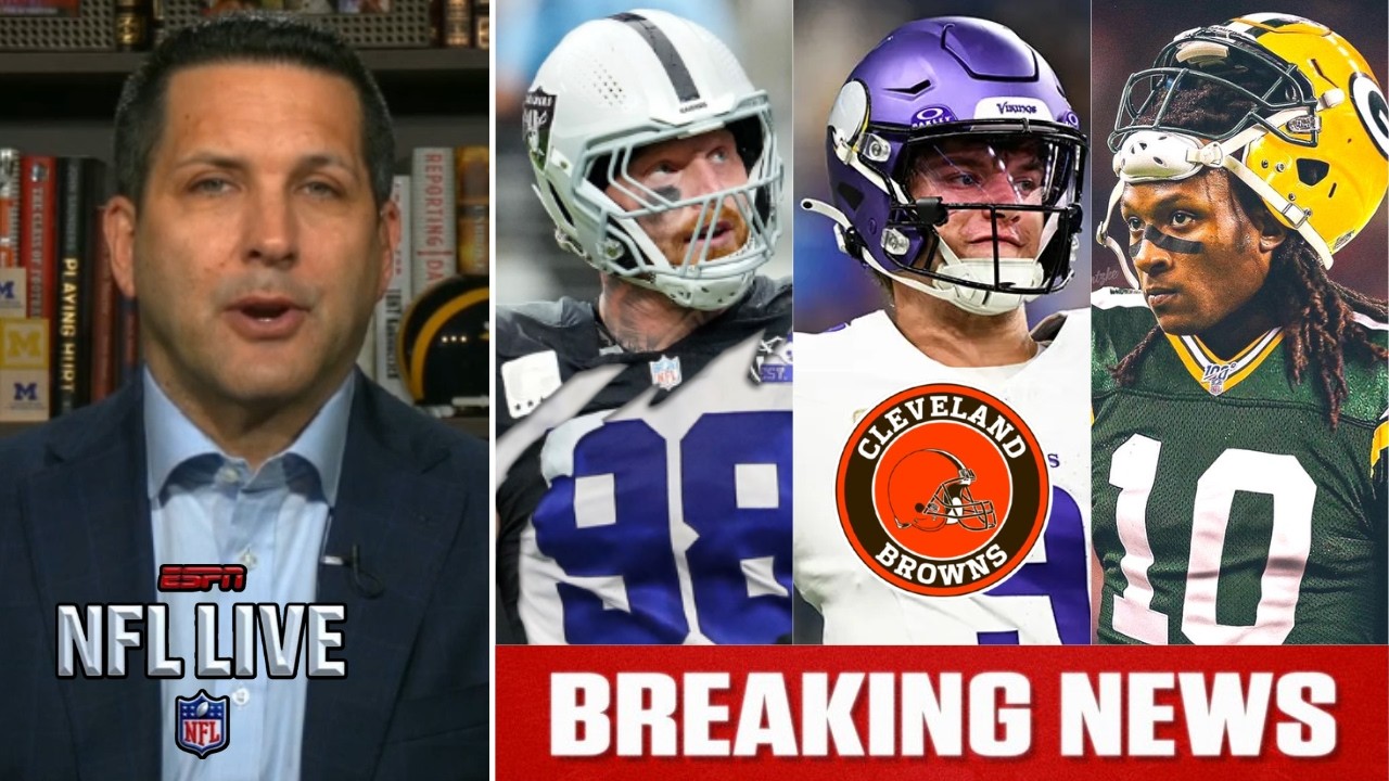 FULL NFL LIVE | Maxx Crosby to Cowboys; DeAndre Hopkins to Packers; J.J. McCarthy to Browns