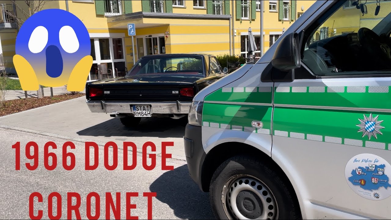 1966 Dodge Coronet 383 too loud?? - stopped by German police