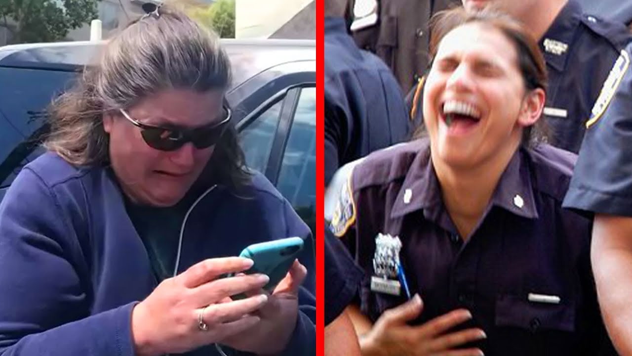 r/Pettyrevenge Karen Called The Cops... And The Cops LAUGHED AT Her!