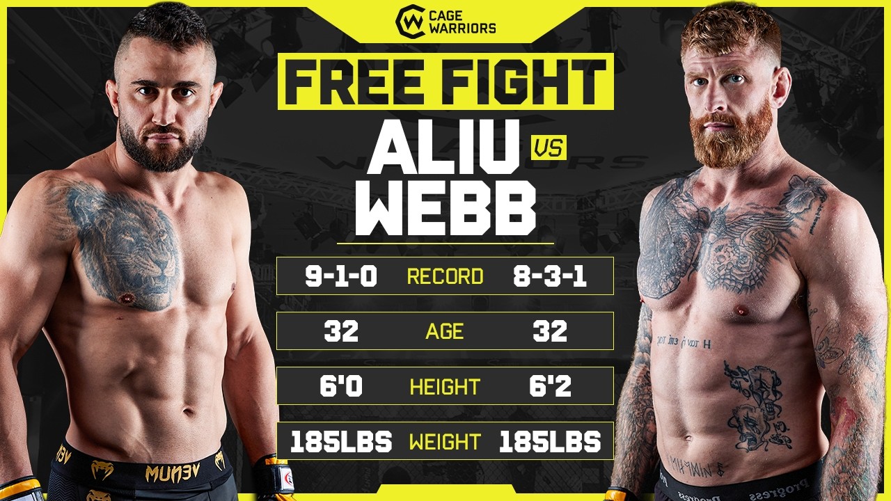 SHOCK KNOCKOUT 🤯 🥊 | Leon Aliu vs. James Webb | CW 201 Unplugged | FREE FIGHT