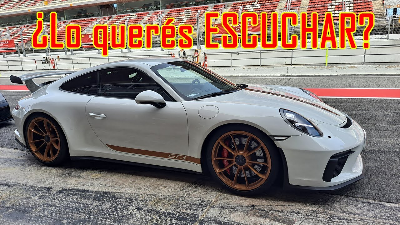 😎 At the Montmelo Racetrack | Formula GT Experience | Porsche 911 GT3 🏁 - Juanlmatus.com