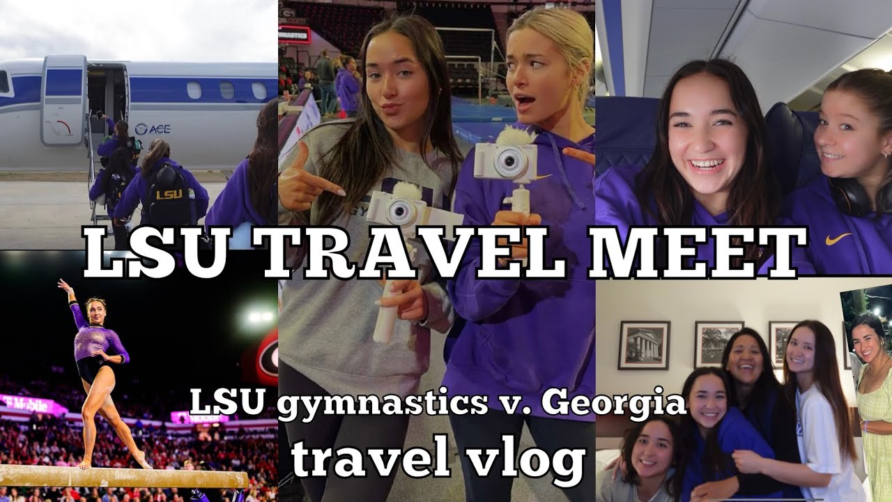 TRAVEL VLOG! LSU v. Georgia