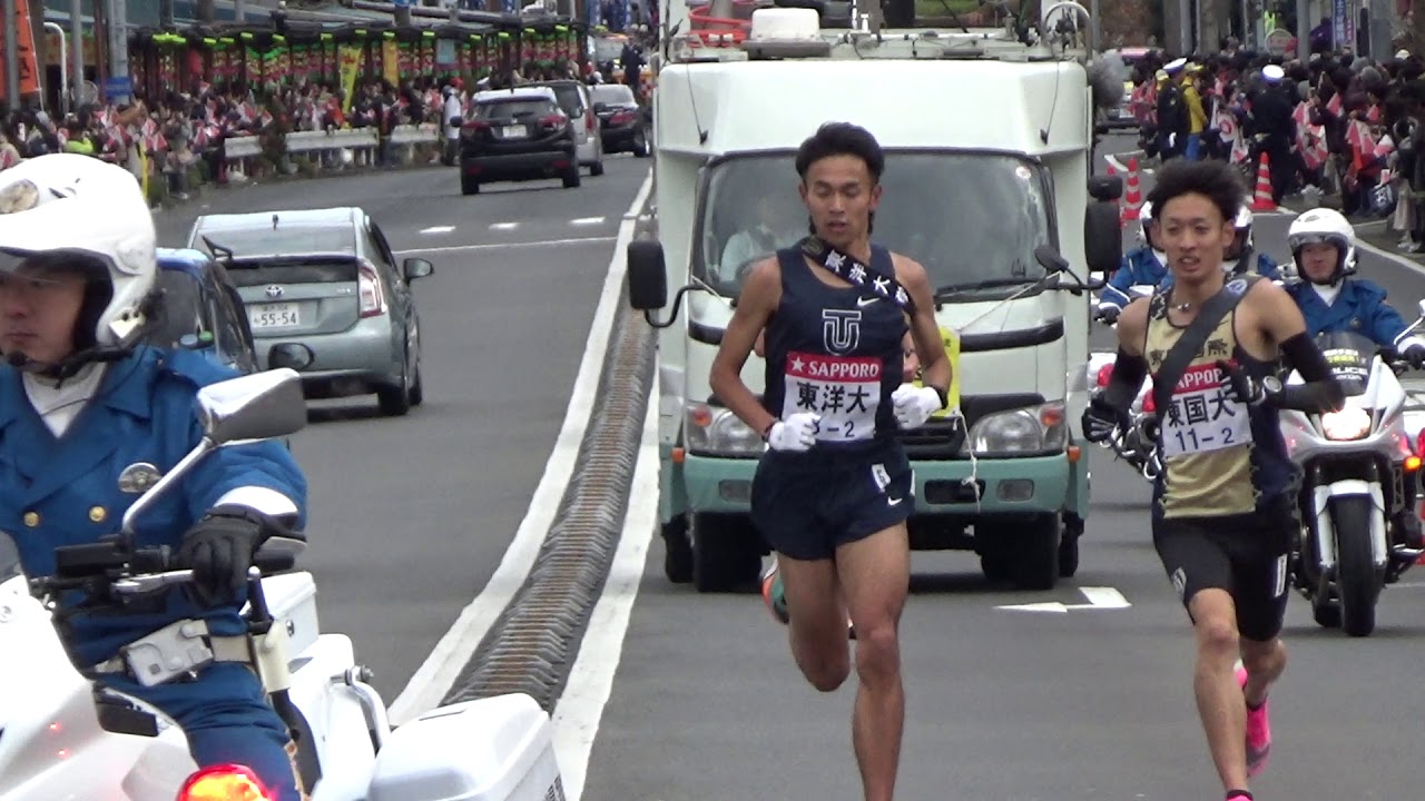 箱根駅伝２０２０ 速報！　エース区間２区　保土ヶ谷橋にて撮影