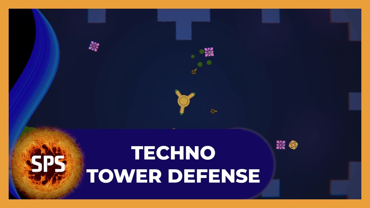🗼Techno Tower Defense (TD + Top Down Shooter) - Let's play, Introduction