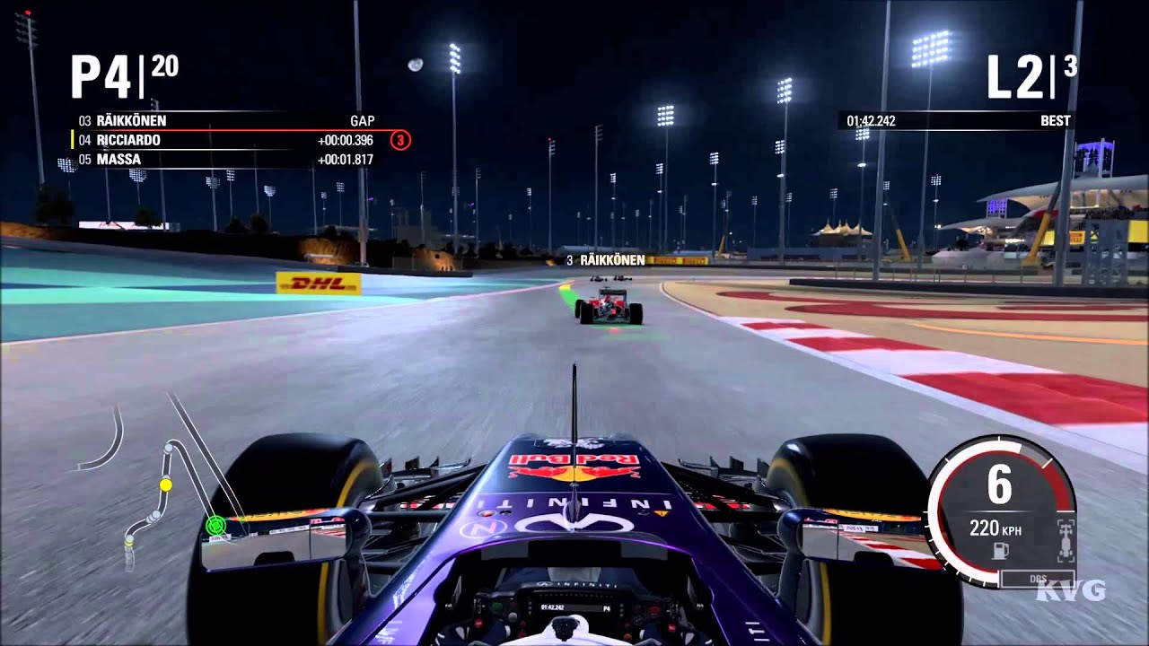 F1 2015 - Bahrain International Circuit | Bahrain Grand Prix Gameplay (PC HD) [1080p]