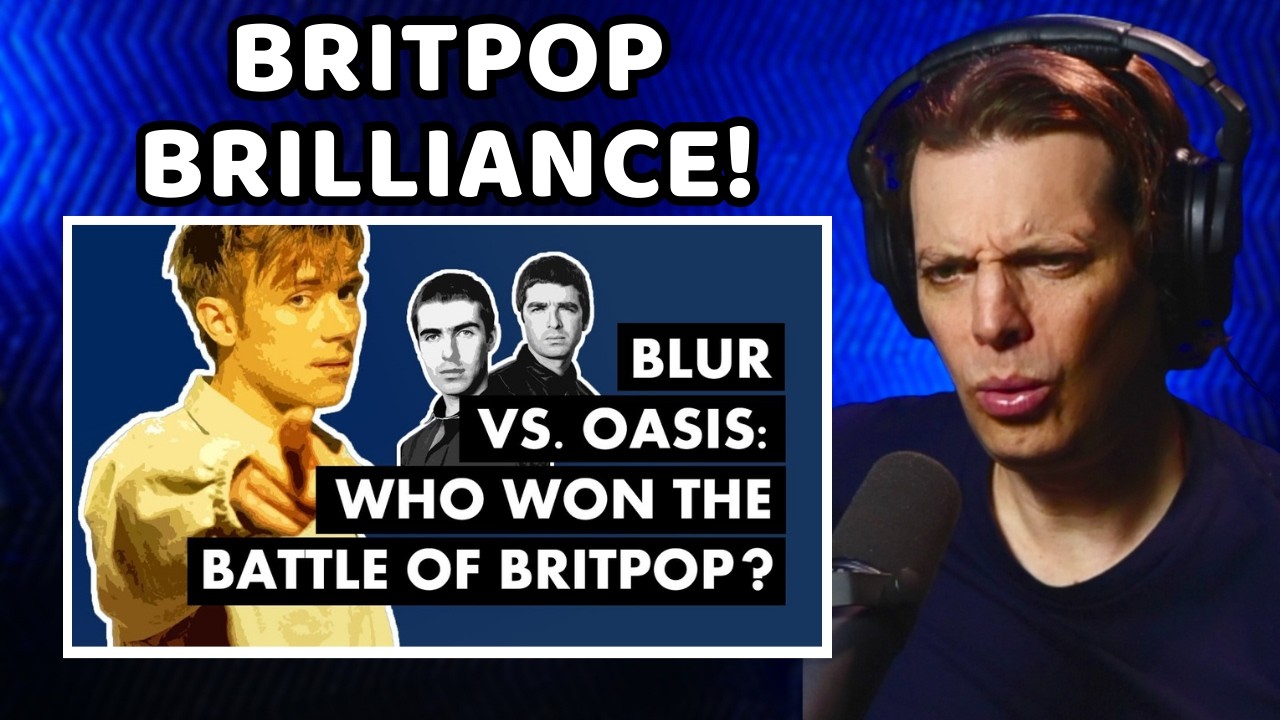 Реакция американцев на Blur против Oasis: битва брит-попа!