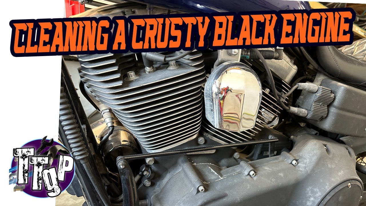Harley Engine Cleaning
