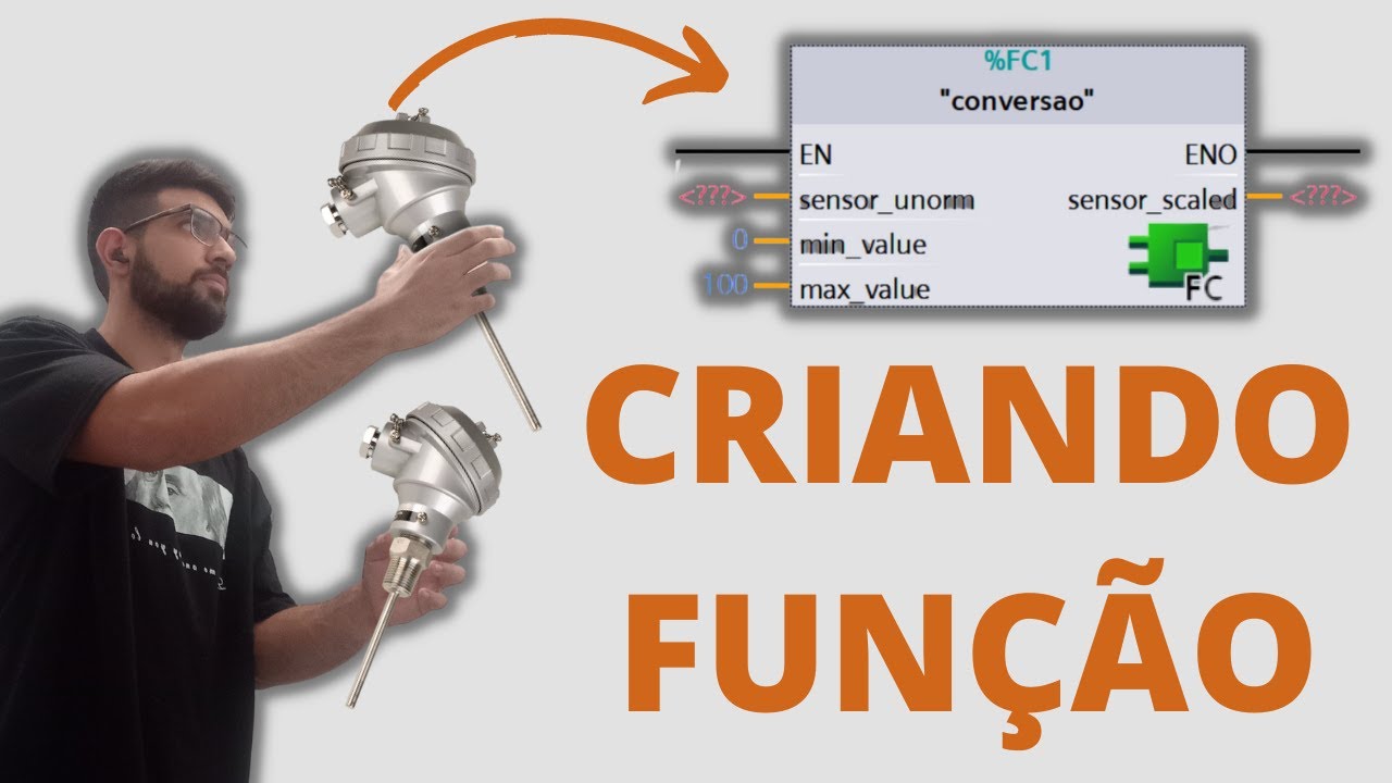 COMO CRIAR UMA FUNÇÃO NO TIA PORTAL SIEMENS