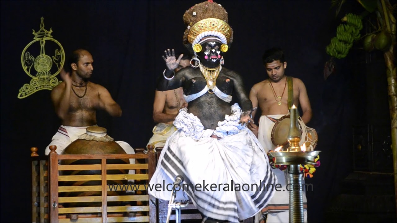 Kutiyattam- Classical Sanskrit Theatre- Kalamandalam Painkulam Rama Chakyar as Soorpanakha