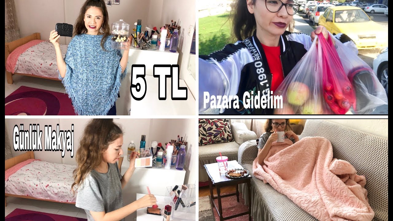 Günlük Vlog | 5 TL’ye Neler Neler Aldım