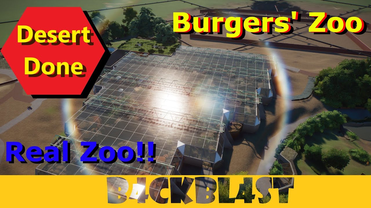 Royal Burgers' Zoo Desert Building Finished