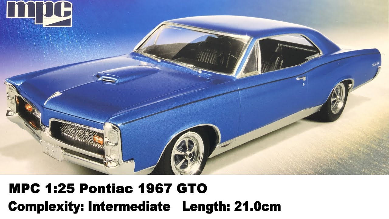 MPC 1:25 Pontiac 1967 GTO Kit Review