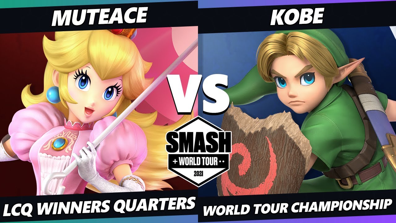 SWT Championship LCQ WQ - Kobe (Young Link) Vs. MuteAce (Peach) SSBU Ultimate Tournament